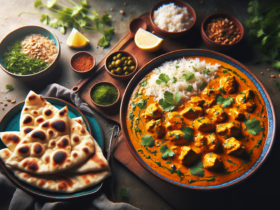 Opplev den herlege samansmeltinga av indisk smørkylling og palestinsk curry i denne kremete fusionsretten som vil pirre smaksløkane dine. Oppbevar rester i ein tett behaldar i kjøleskapet i opptil 3 dagar. Varm forsiktig opp på komfyren eller i mikrobølgeovnen før servering.