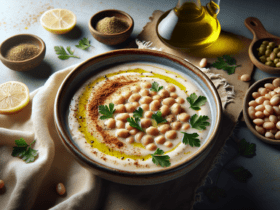 Una zuppa confortante fatta con fave secche, arricchita dagli aromi di cumino e olio d'oliva. Conservare gli avanzi in un contenitore ermetico in frigorifero per un massimo di 3 giorni. Riscaldare delicatamente prima di servire.